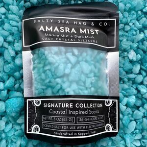 Amasra Mist Salt Crystal Sizzlers - Marine Mist + Dark Musk Scent